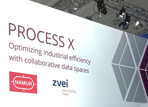 Poster NOA Implementation Project 2025 at Hannover Messe