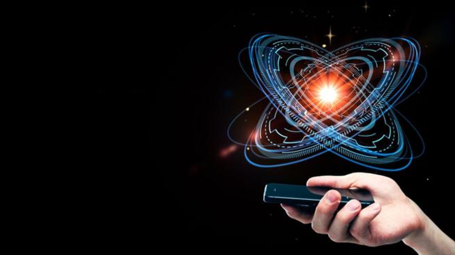 futuristic mobile device